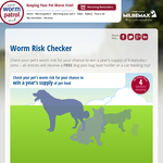 Win a year's supply of pet food - Worm Patrol