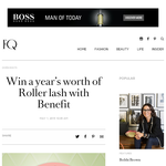 Win a year's worth of Roller lash with Benefit