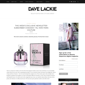 Win a YSL Mon Paris Couture