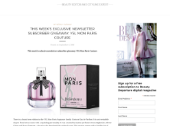 Win a YSL Mon Paris Couture