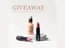 Win Active Brightening Serum, Bliss Lip Hydrator and Coral Sea Lipstick