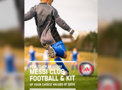 Win an Adidas Messi Club Football & a Football Kit - The Boundary