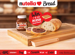 Win 1 of 400 Alessi Sbriciola Bread Boards