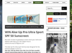 WIN Aloe Up Pro Ultra Sport SPF 50 Sunscreen