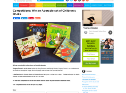 Win an Adorable set of Children’s Books