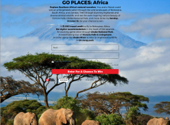 Win an African Safari Holiday