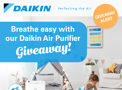 Win an Air Purifier from Daikin