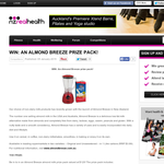Win an Almond Breeze Prize Pack