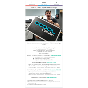 Win an Alphacool Bundle
