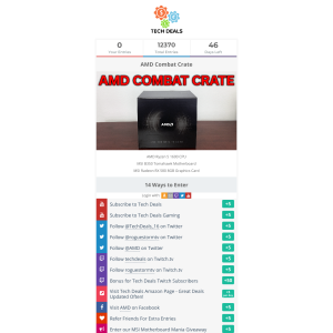 Win an AMD Combat Crate