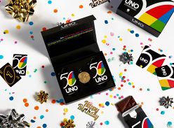 Win an an UNO Limited Edition 50th Birthday Pack