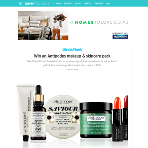 Win an Antipodes makeup and skincare pack