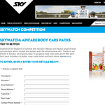 Win an Apicare Body Care Pack - Sky TV