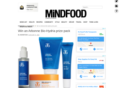 Win an Arbonne Bio-Hydria Prize Pack