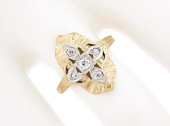 Win an Art Deco 14k Gold Dinner Ring