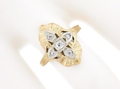Win an Art Deco 14k Gold Dinner Ring