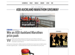 Win an ASB Auckland Marathon prize pack