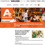Win an Auckland Restaurant Month prize package - Auckland