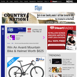 Win An Avanti Mountain Bike & Helmet Worth $625