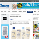 Win an Aveeno Baby Pack