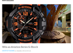 Win an Aviation Series G-Shock