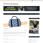 Win an awesome Elephant Stripes folding overnighter bag
