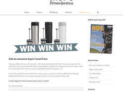 WIN an awesome Espro Travel Press