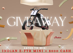 Win an E-FTR Mini for the Kids