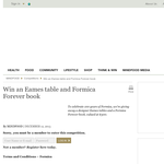 Win an Eames table and Formica Forever book