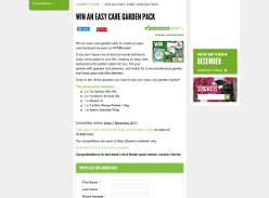 Win an easy care garden pack