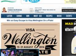 Win an Easy Escape to Visa Wellington On a Plate