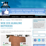 Win an Eco Alkaline Battery Set