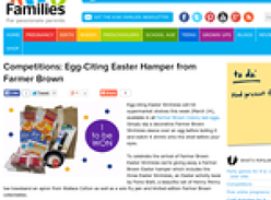 Win an Egg-Citing Easter Hamper from Farmer Brown