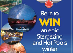 Win an Epic Stargazing and Hot Pools Experience