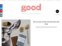 Win an Etico Eco-Kitchen Gift Pack