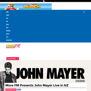 Win An Evening with John Mayer