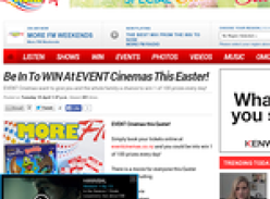 Win an Event Cinemas movie ticket and Easter Eggs pack!