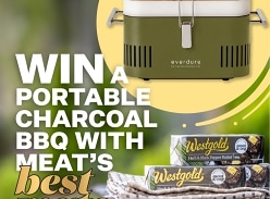 Win an Everdure Cube Portable Charcoal BBQ