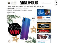 Win an Huawei smartphone