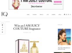 Win an I am Juicy Couture fragrance