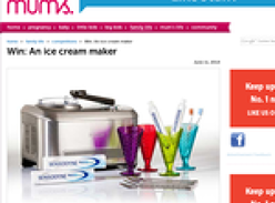 Win an ice cream maker