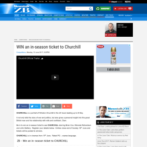 Win an in-season ticket to Churchill