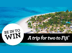 Win an Incredible Trip to Fiji for 2