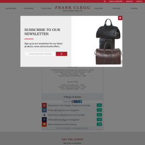 Win an Indochino + Frank Clegg + Bespoke Unit Giveaway