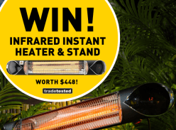 Win an Infrared Instant Heater and Stand