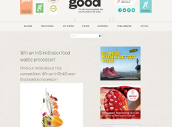 Win an InSinkErator food waste processor