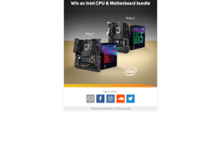 Win an Intel CPU bundles