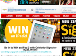Win an iPad 2 with Celebrity Signs for NZSL Week