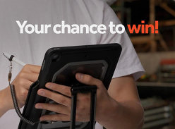 Win an iPad 8th Gen+ Survivor All Terrain iPad Case