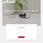 Win An LG HD Projector Worth $899